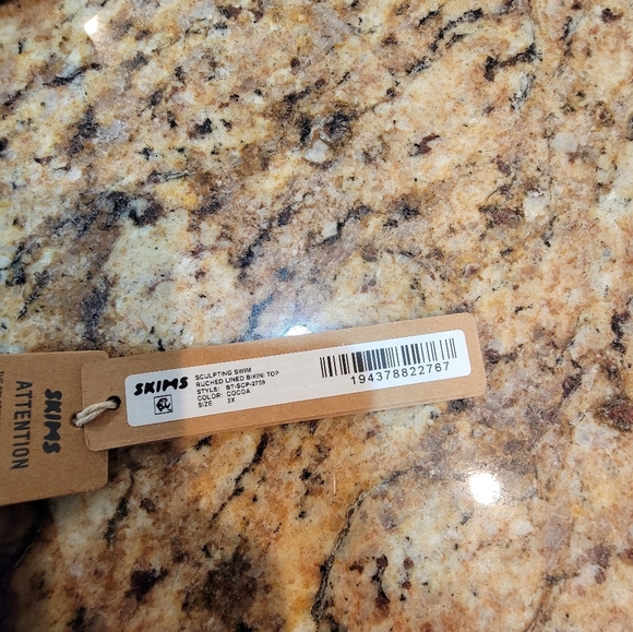 SKIMS Sculpting Line Bikini Top in Cocoa Women's 3X NWT - Picture 6 of 7